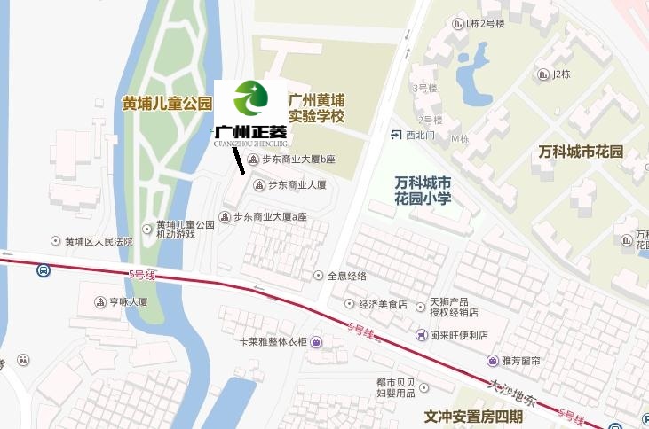 广州正菱位置图